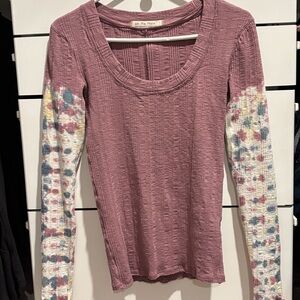 Free People Misty Mountain Big Sur  Long Sleeve Top